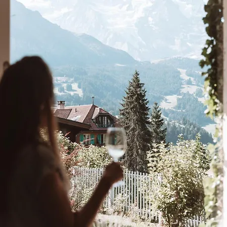 Szálloda Alpenruhe - Vintage Design Wengen