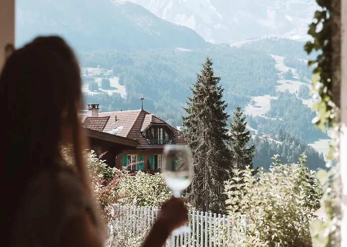 Szálloda Alpenruhe - Vintage Design Wengen