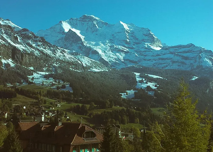 Szálloda Alpenruhe - Vintage Design Wengen
